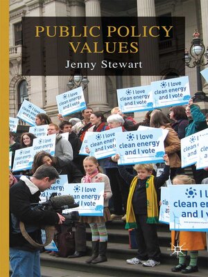 cover image of Public Policy Values